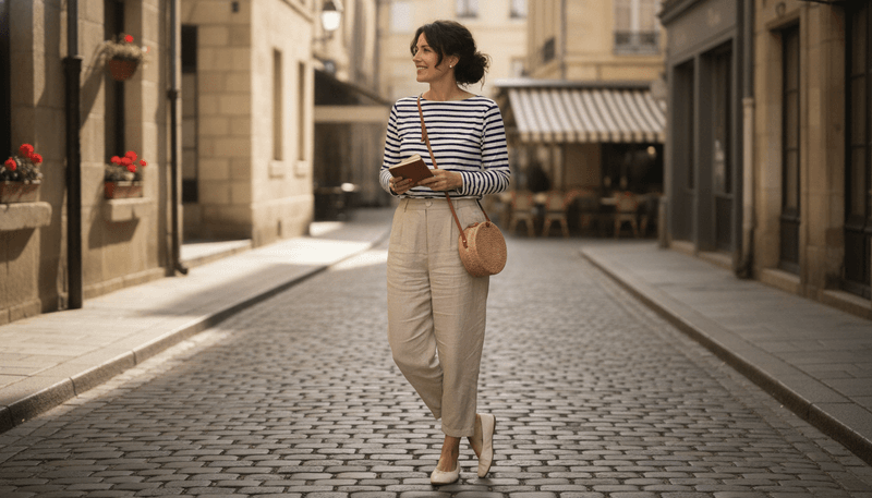 Striped Breton Top