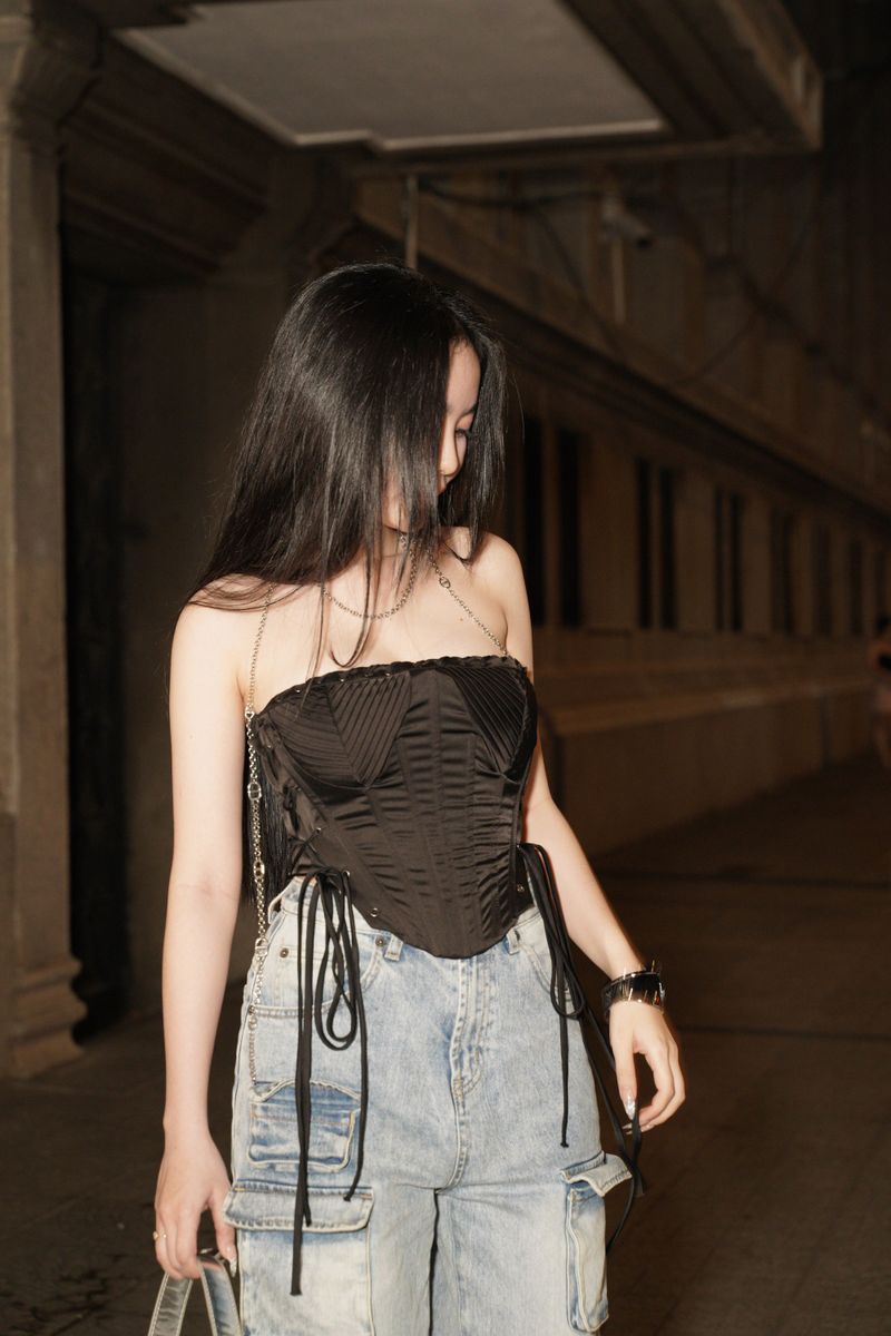 Structured Corset-Style Tops