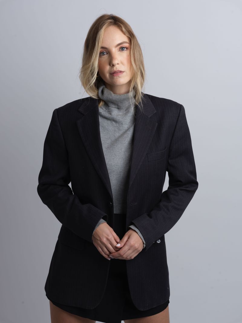 Tailored Black Blazer