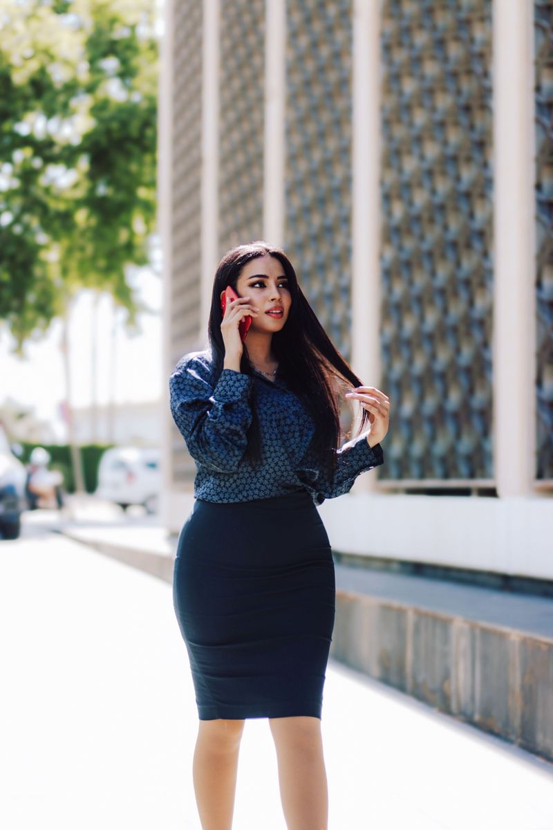 Tailored High-Waisted Pencil Skirts