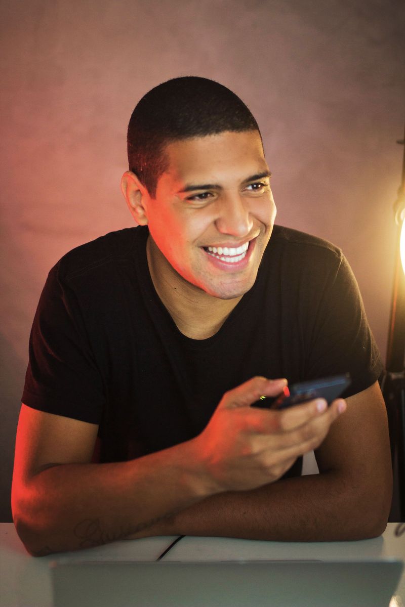 Text me when you need me.