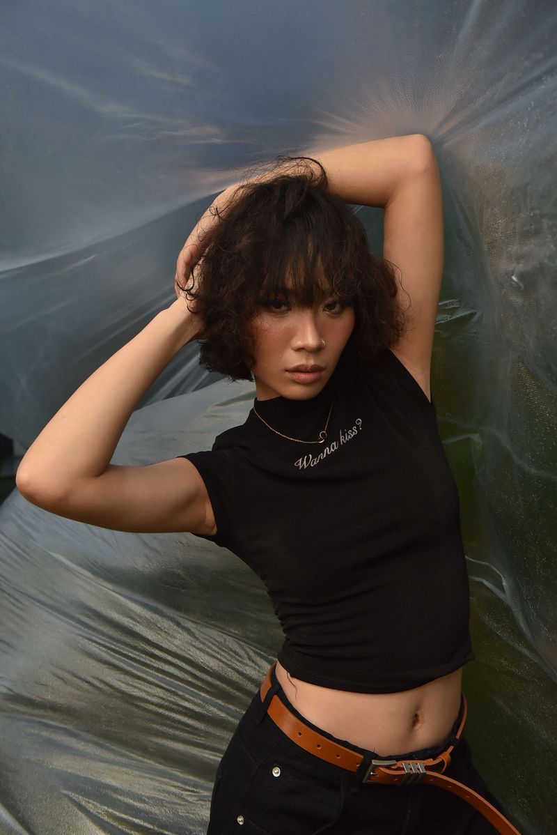 Tight Cap-Sleeve Baby Tees