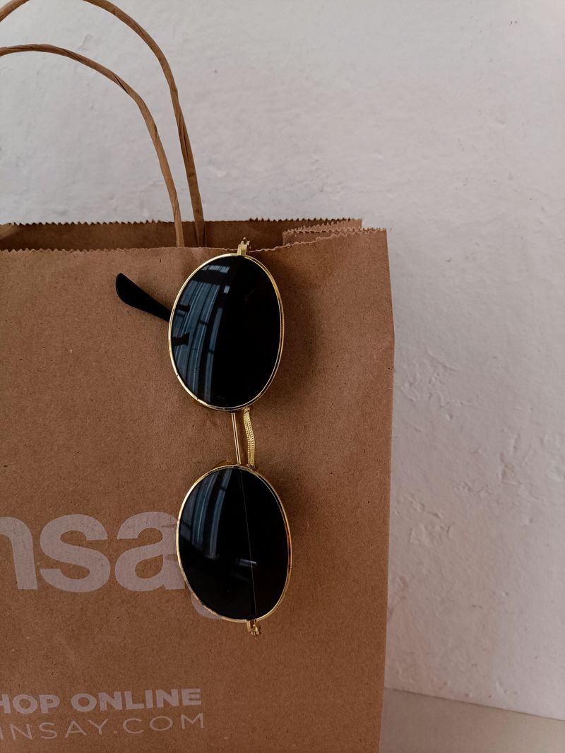 Tiny Wire-Rim Sunglasses