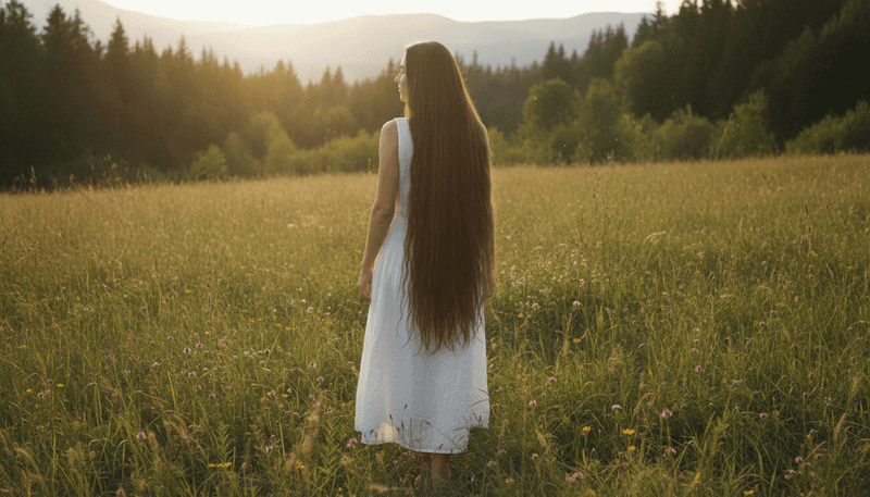 Very Long Hair With No Shape