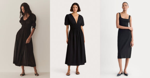 Stay Cool and Sophisticated With These 11 Black Summer Dresses