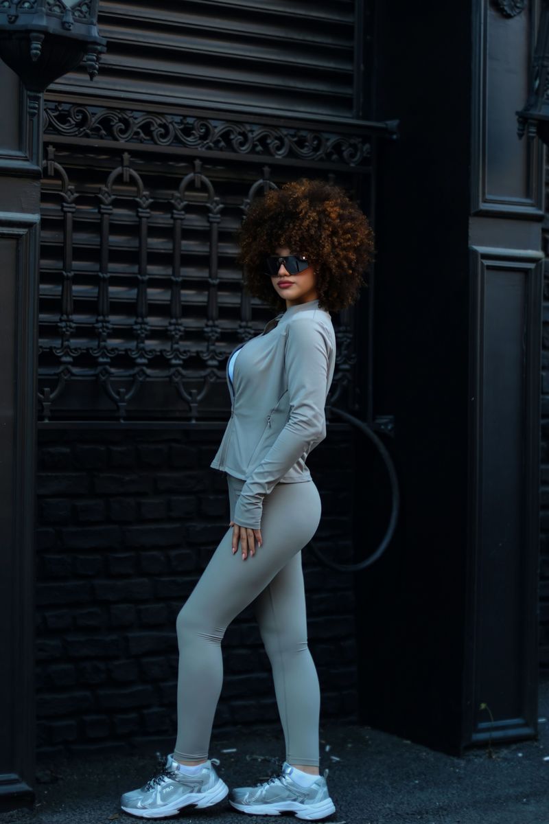 A Coordinated Athleisure Outfit