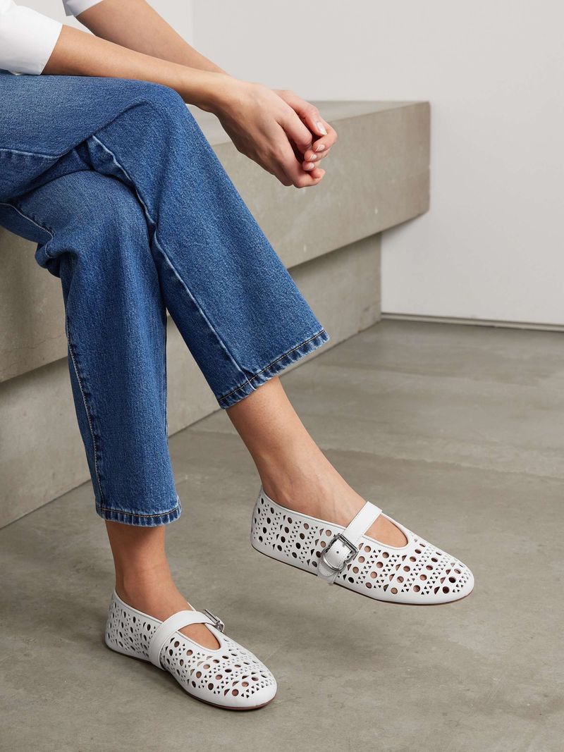 Alaia Ballet Flats