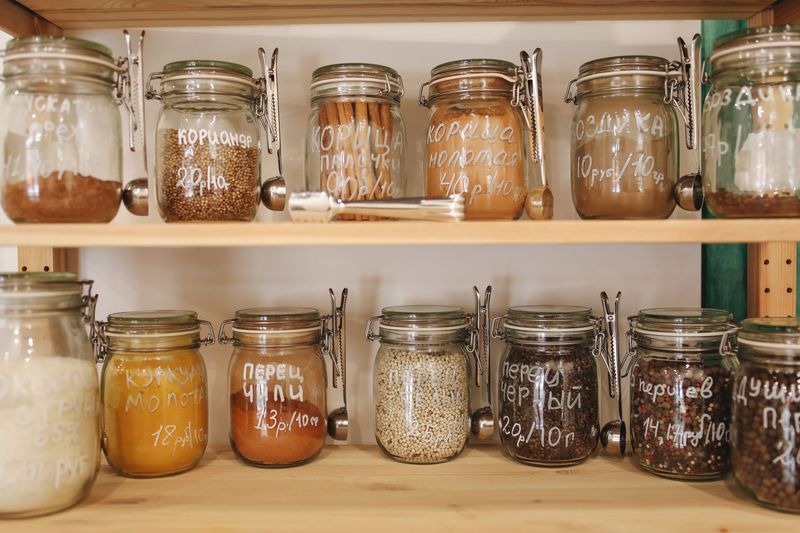 An Unusually Organized Spice Collection