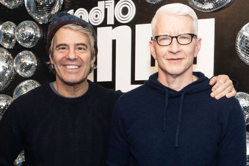Andy Cohen and Anderson Cooper