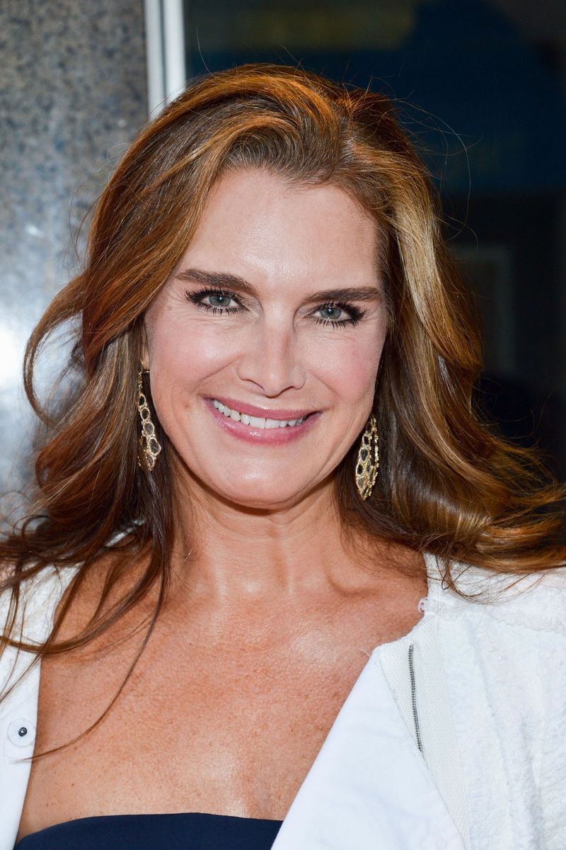 Brooke Shields and Donald Trump