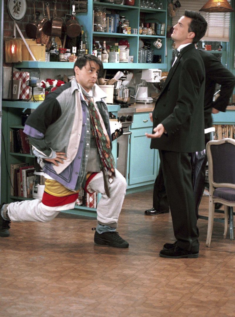Chandler Bing and Joey Tribbiani - Friends