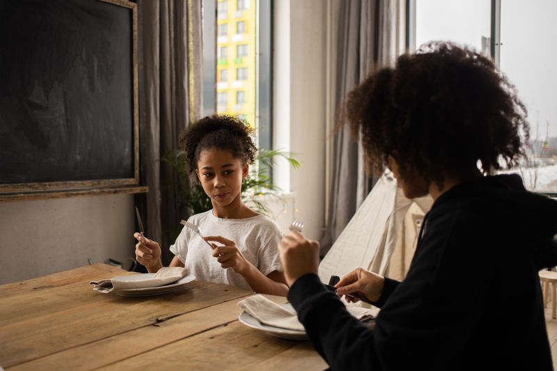 Chew With Your Mouth Closed and Practice Good Table Manners