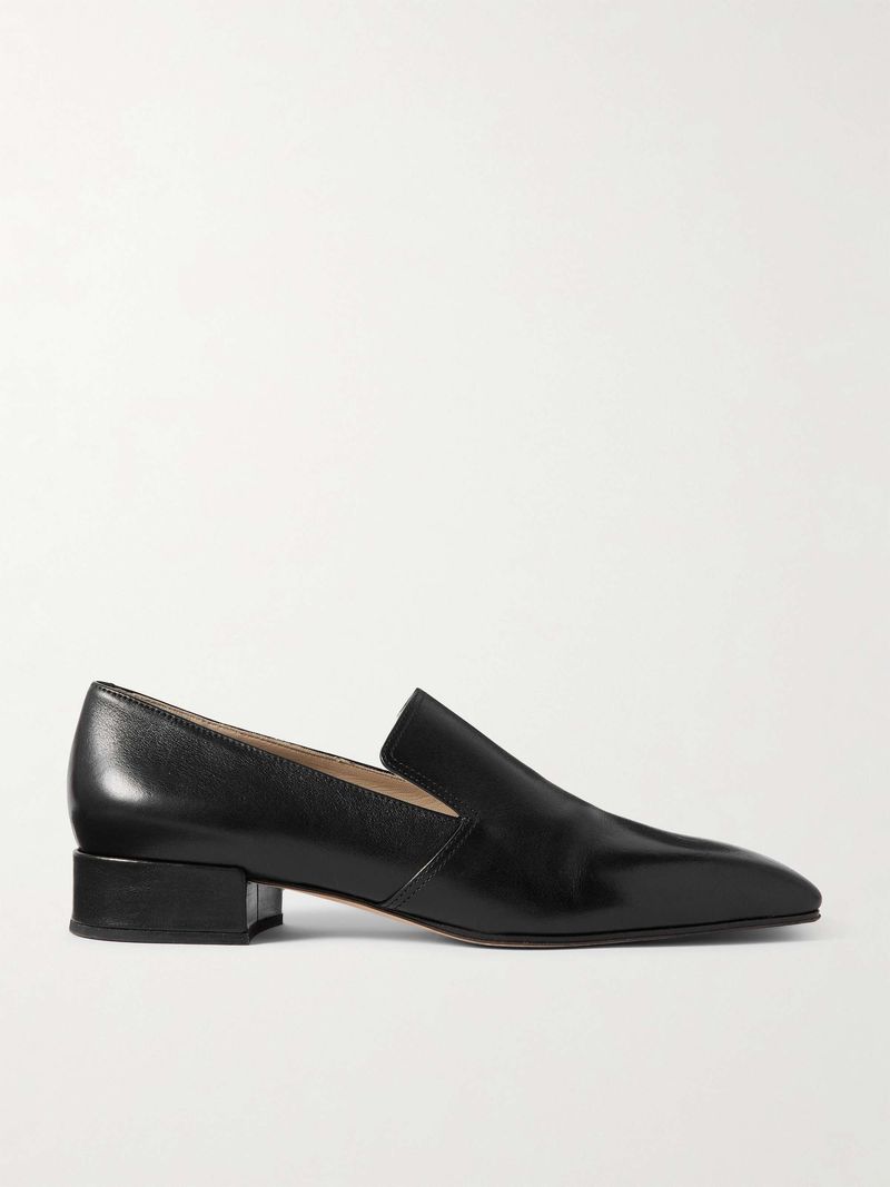 Christen Classic Square Leather Loafers