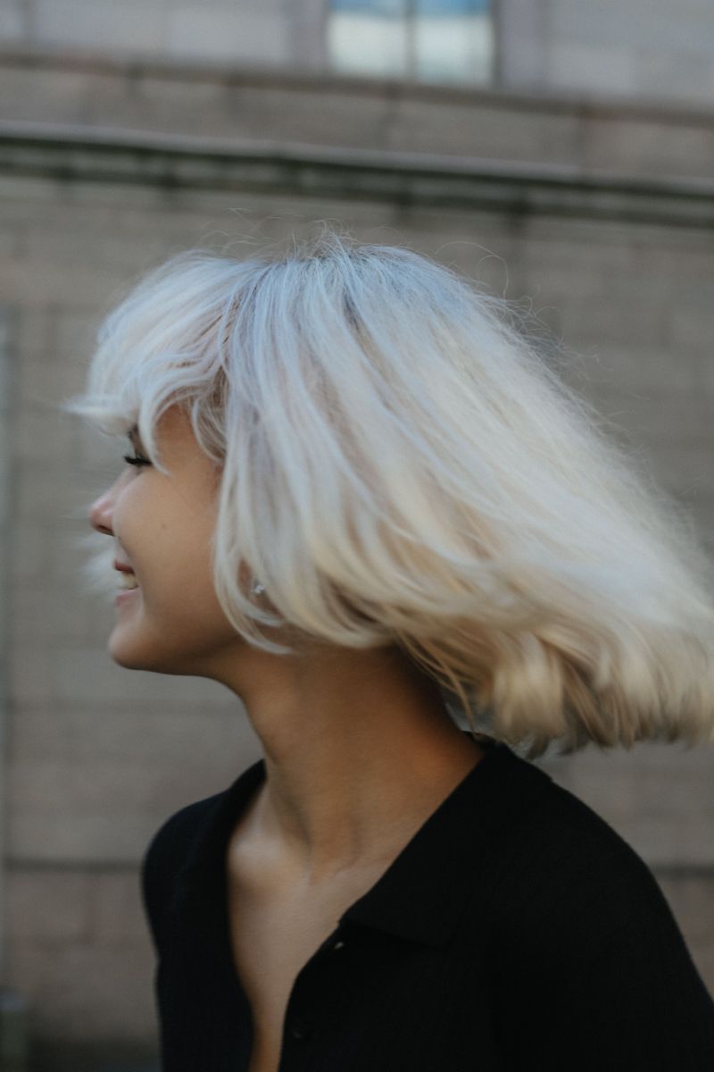 Cool-Toned Platinum Blonde