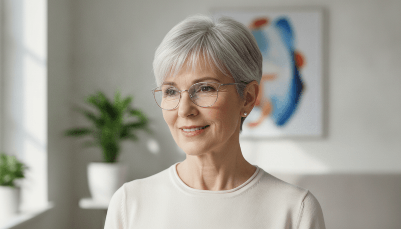 Cropped Cut with Wispy Bangs