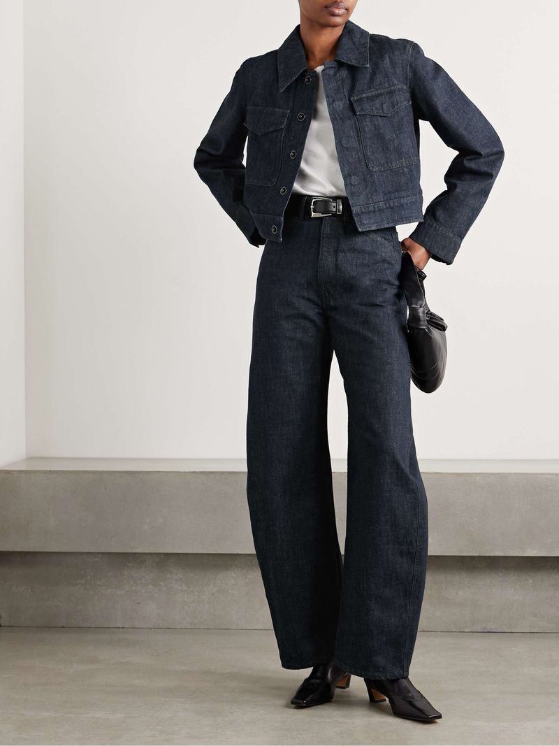 Cropped Denim Jacket