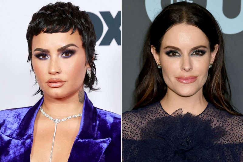 Demi Lovato and Emily Hampshire