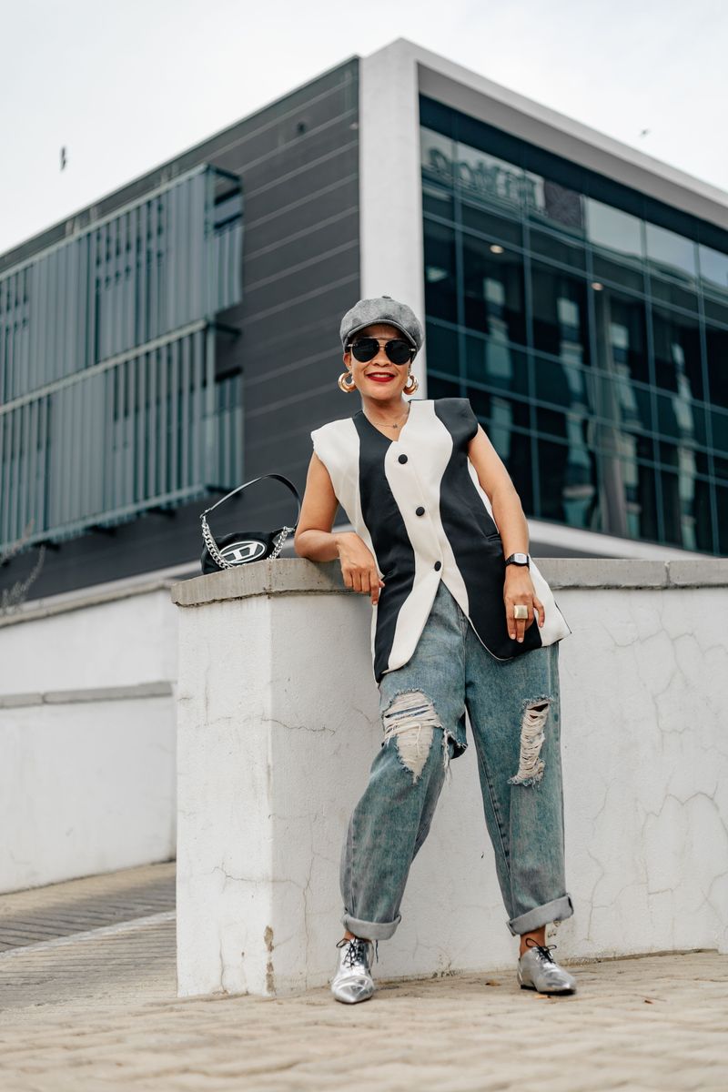 Distressed or Ripped Jeans Are Too Youthful