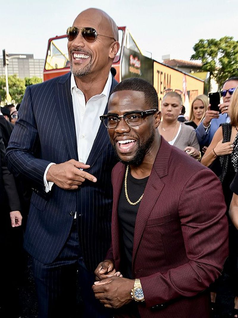 Dwayne Johnson and Kevin Hart