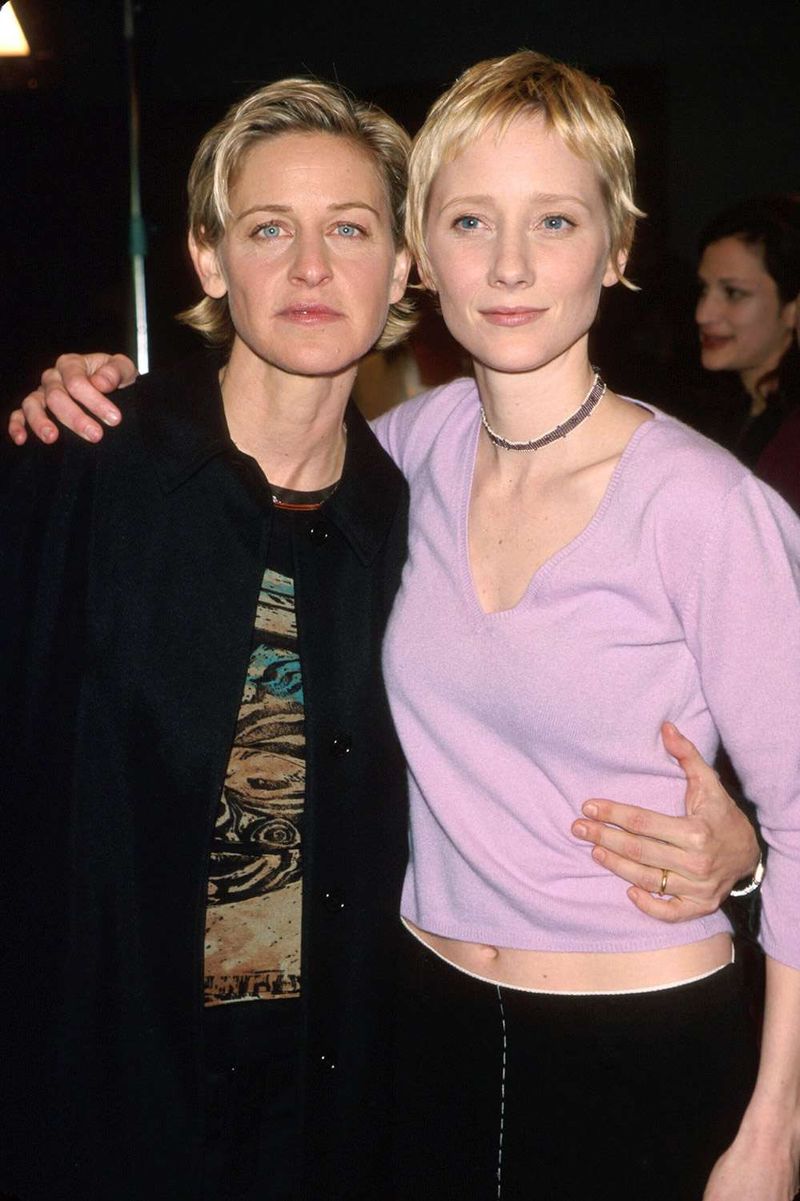 Ellen DeGeneres and Anne Heche