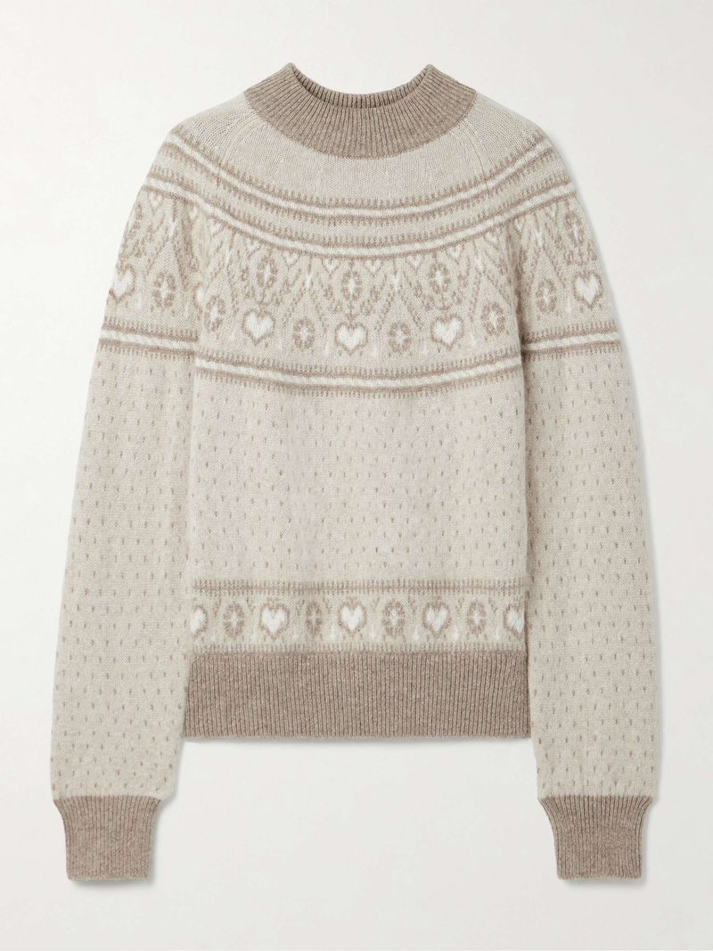 Fair Isle Cashmere Sweater