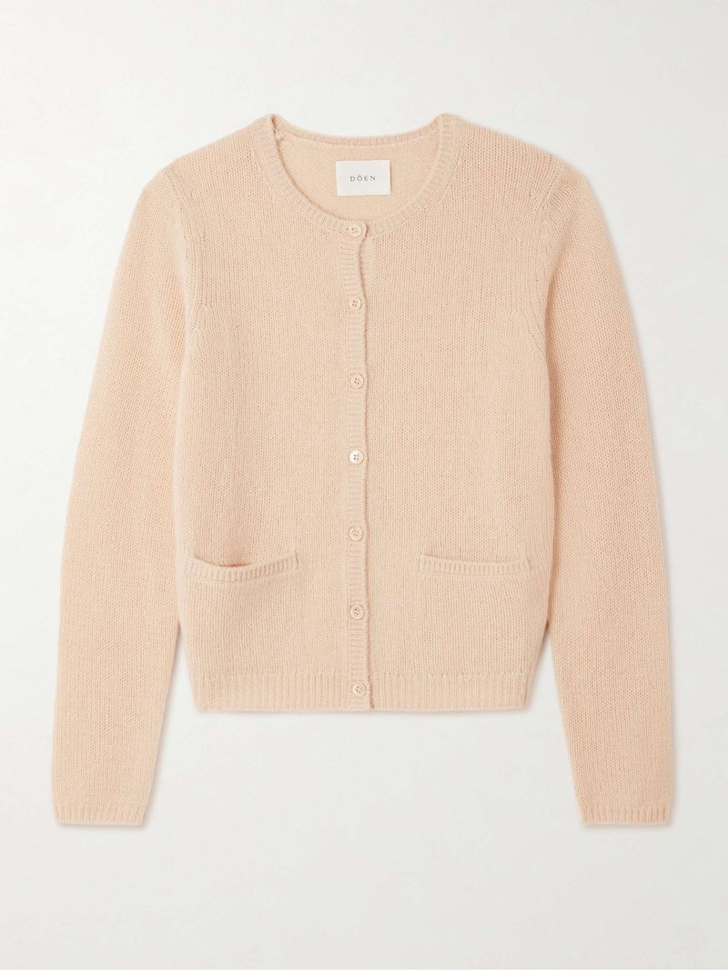 Fine-Knit Cardigan