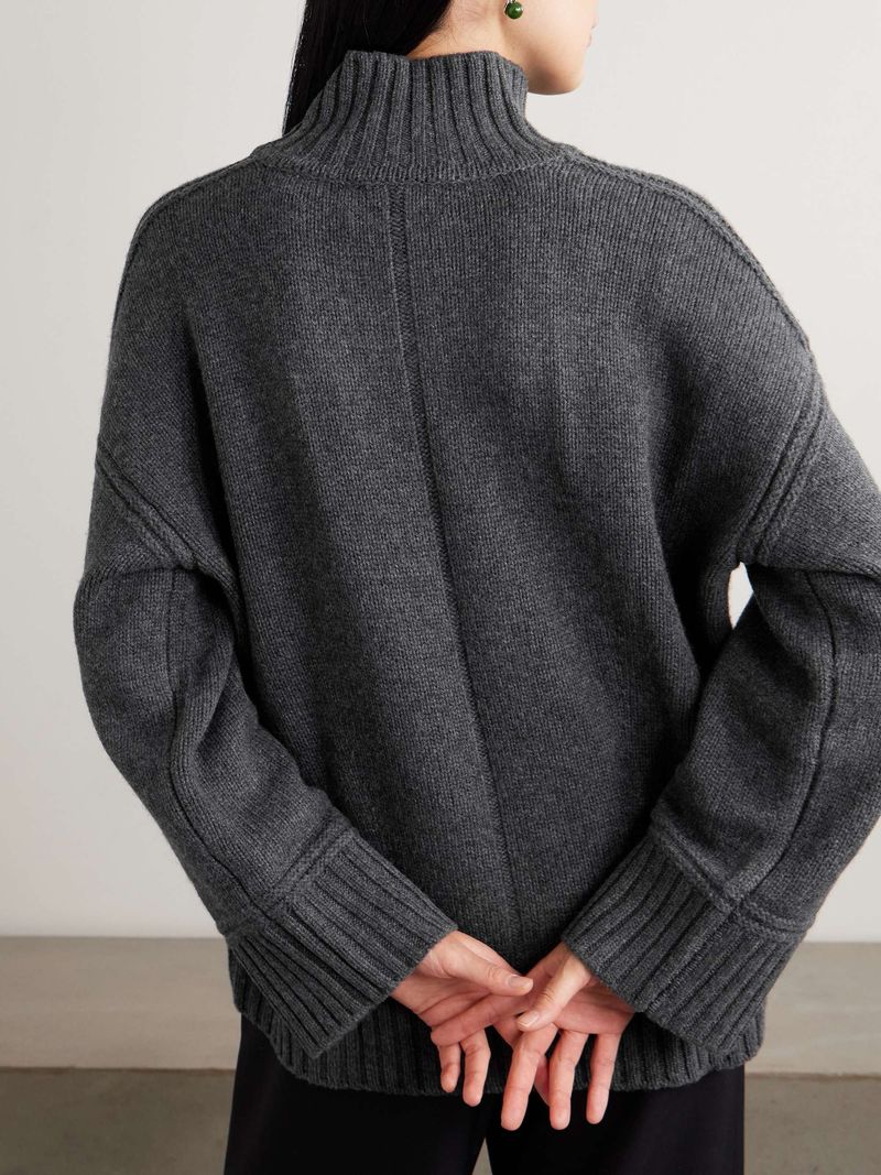 Funnel-Neck Knits
