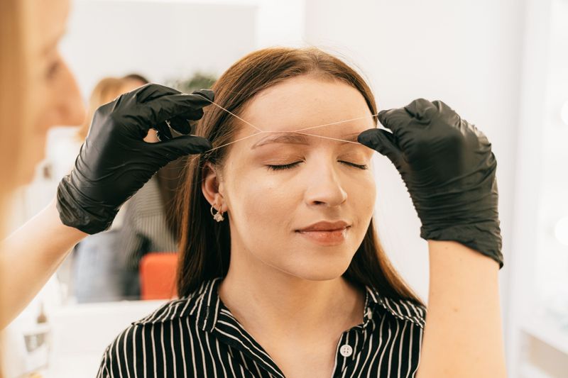 Grooming or Shaping Eyebrows