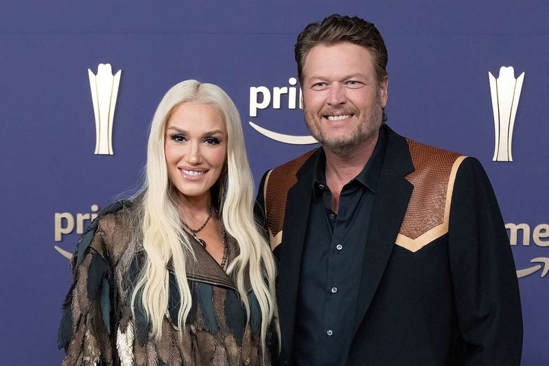 Gwen Stefani and Blake Shelton