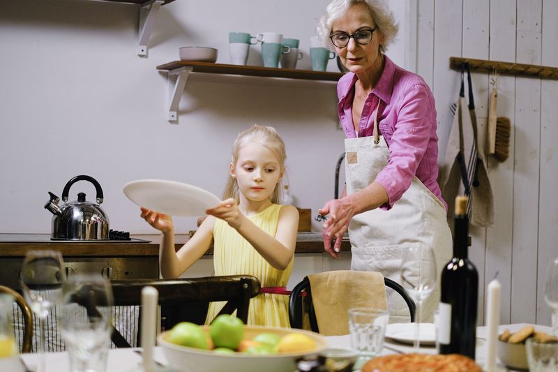 Helping Prepare Family Meals