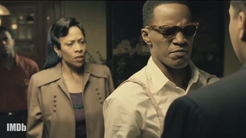 Jamie Foxx as Ray Charles in Ray (2004)