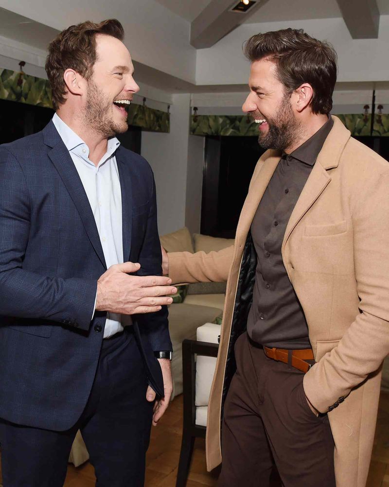 John Krasinski and Chris Pratt