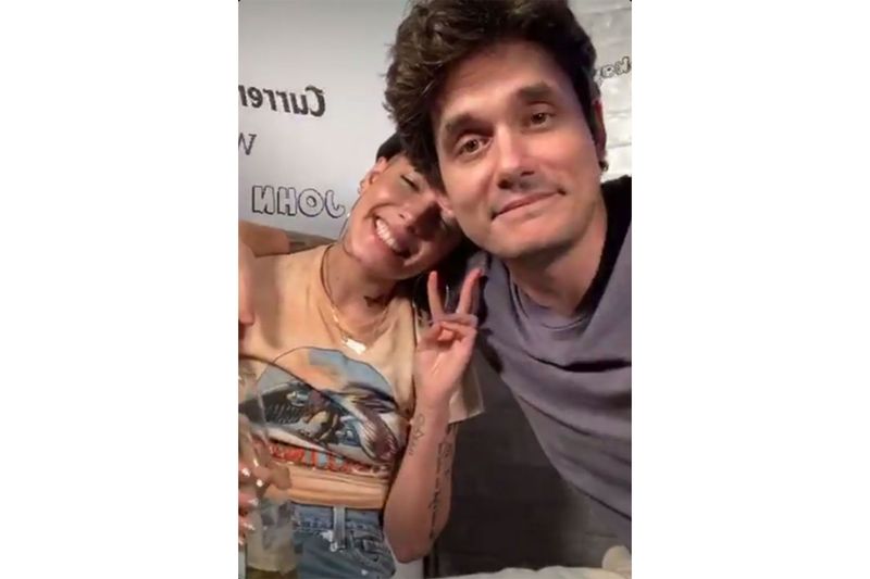 John Mayer and Halsey