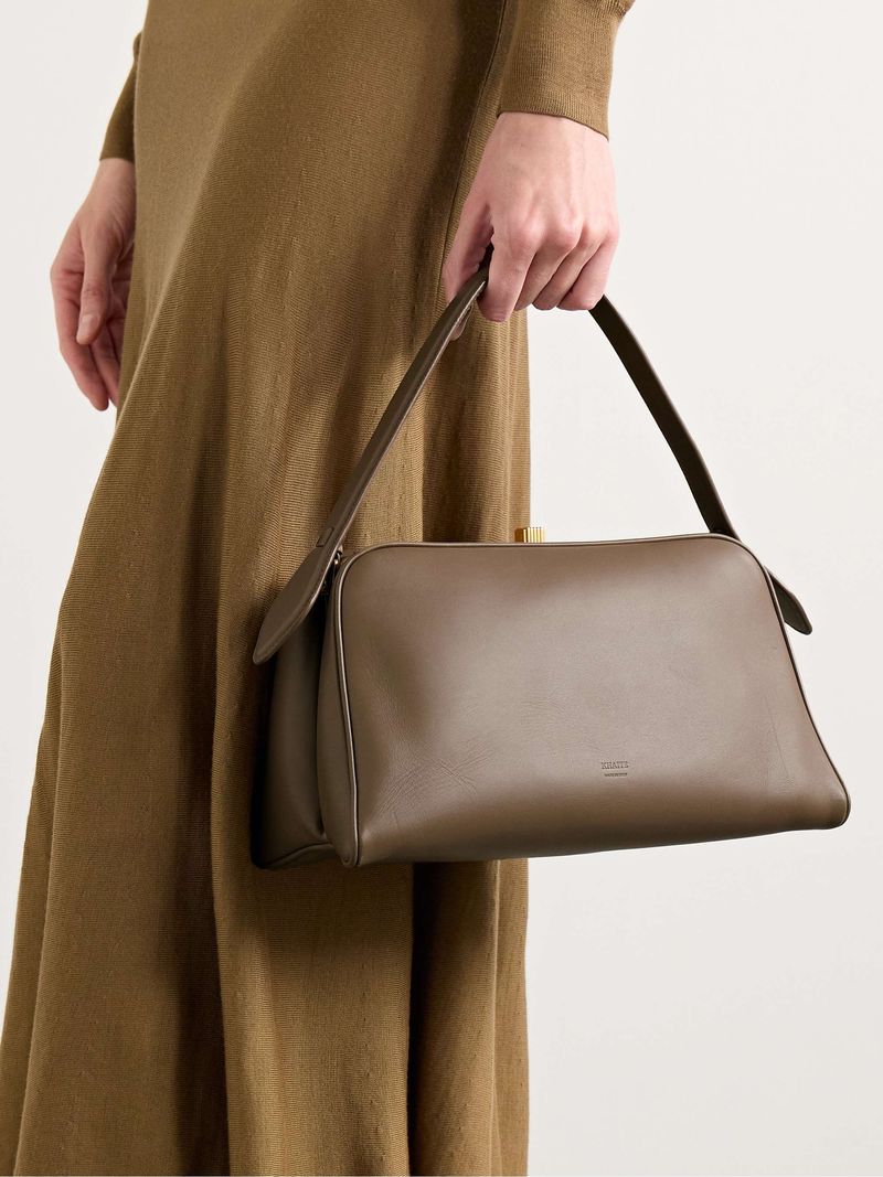 Khaite Cate Leather Tote