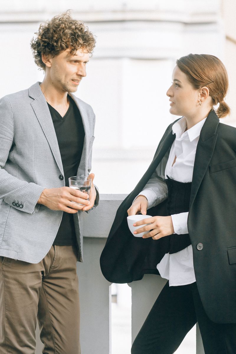 Leaning In During Conversation