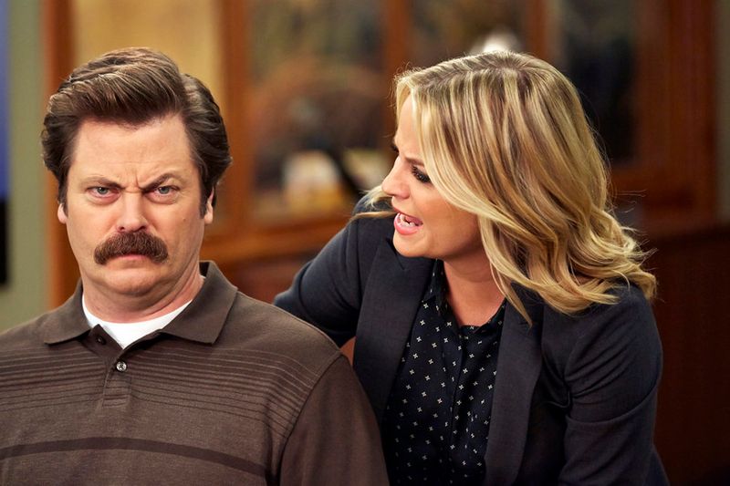 Leslie Knope and Ron Swanson - Parks and Recreation
