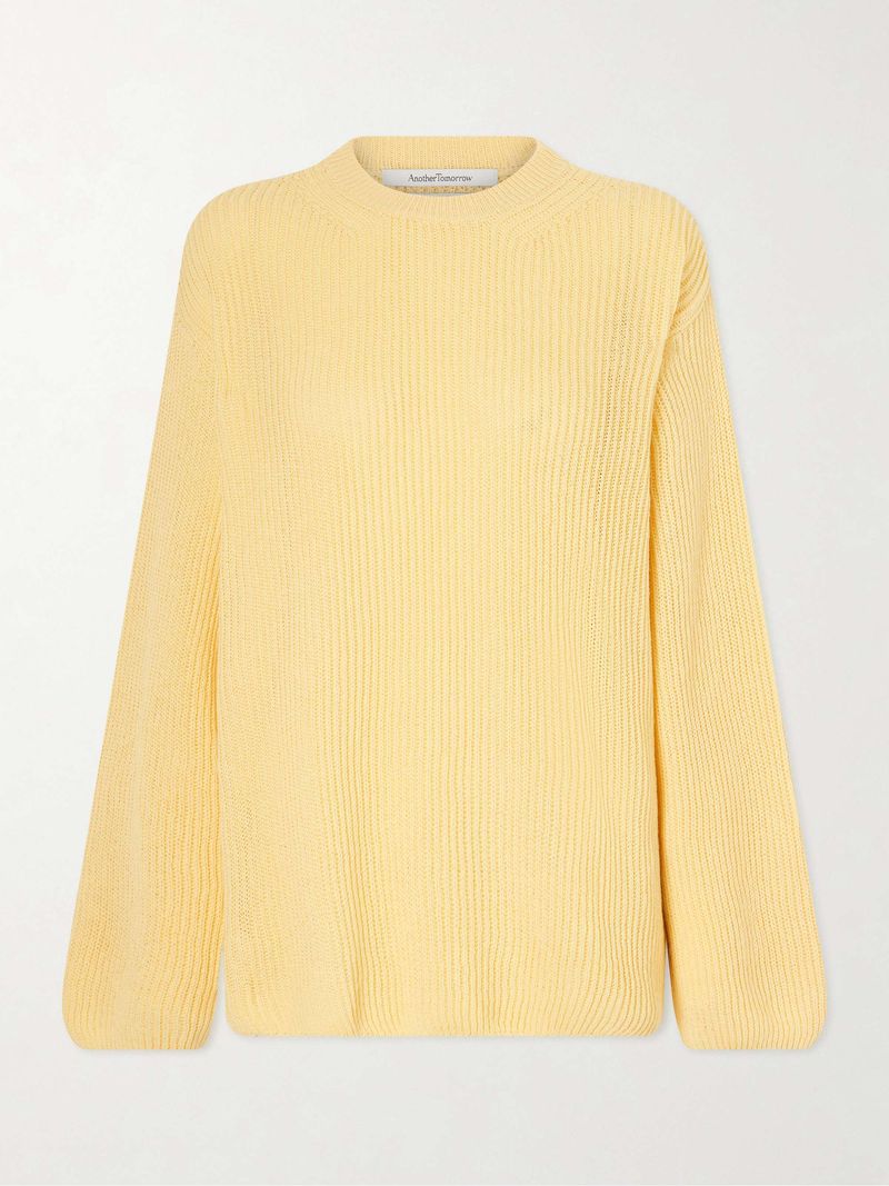 Linen-Blend Sweater