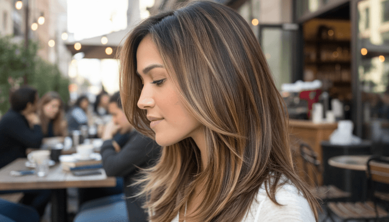 Long Layers with Face-Framing Pieces