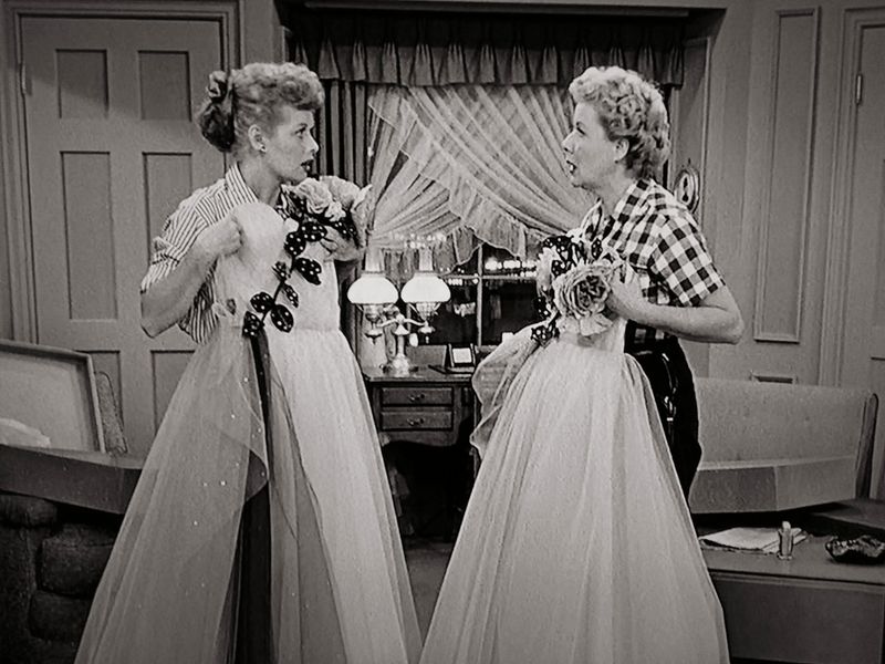 Lucy Ricardo and Ethel Mertz - I Love Lucy