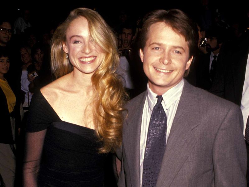 Michael J. Fox and Tracy Pollan