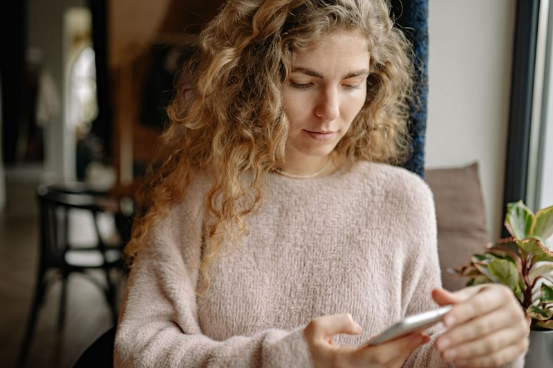 Not texting throughout the day