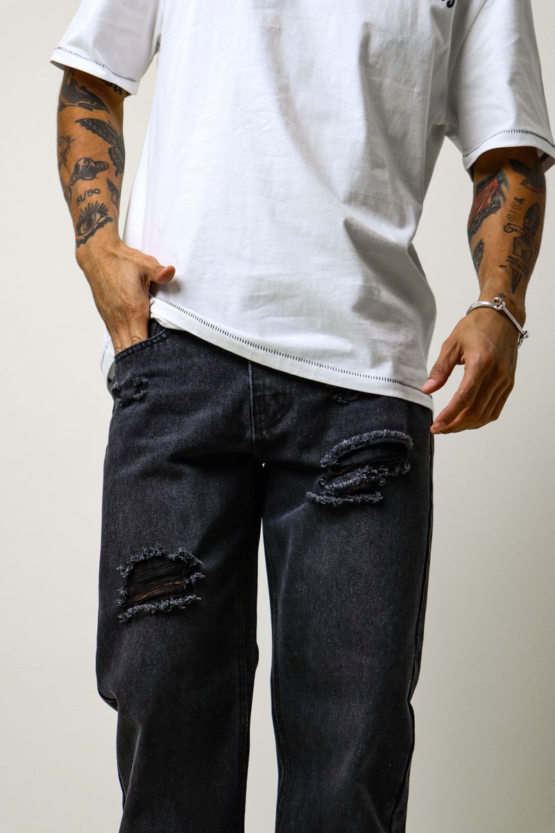 Overly Distressed Jeans