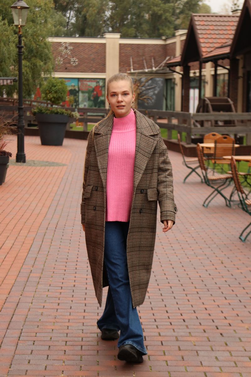 Pair Them With a Long Wool Coat