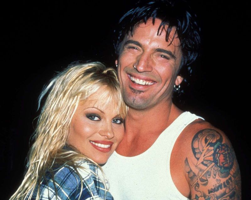 Pamela Anderson and Tommy Lee