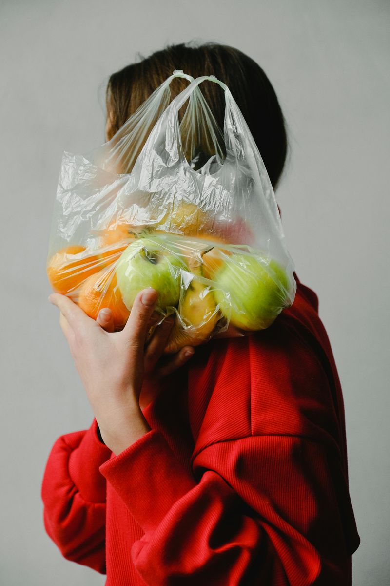 Plastic Grocery Bags Stuffed Everywhere