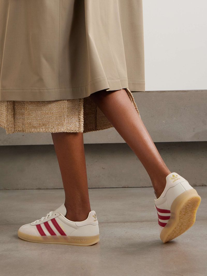 Retro Gum-Sole Sneakers