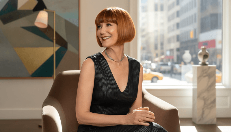 Sleek Blunt Bob