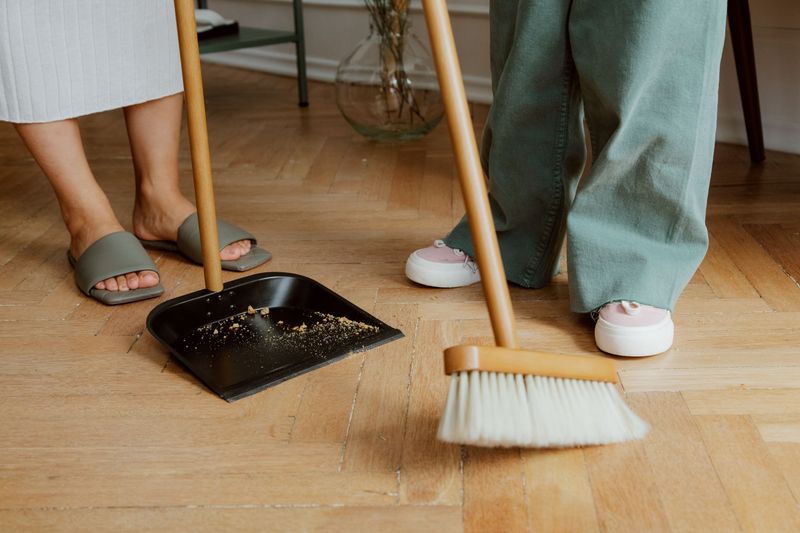 Sweeping and Mopping the Floors