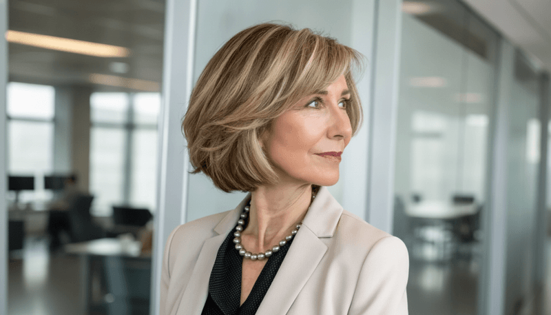 Textured Bob with Layers