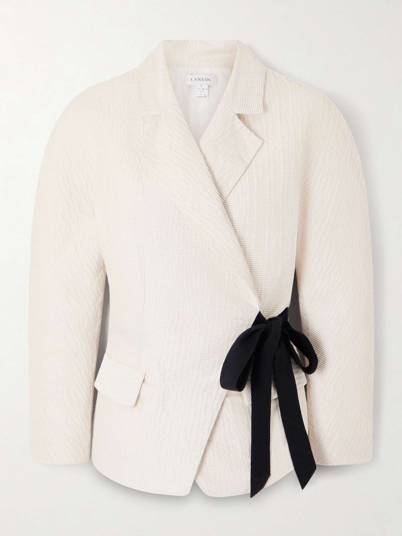 Textured Statement Coat